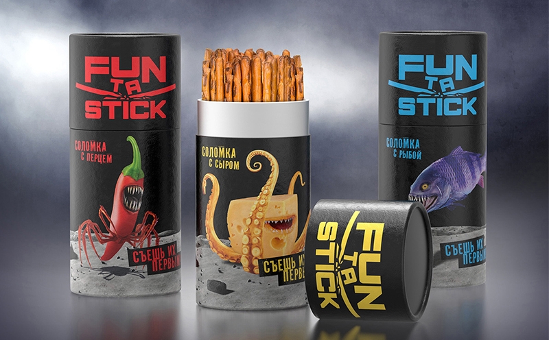 重口味-休閑食品系列餅干包裝設計,餅干包裝盒設計公司