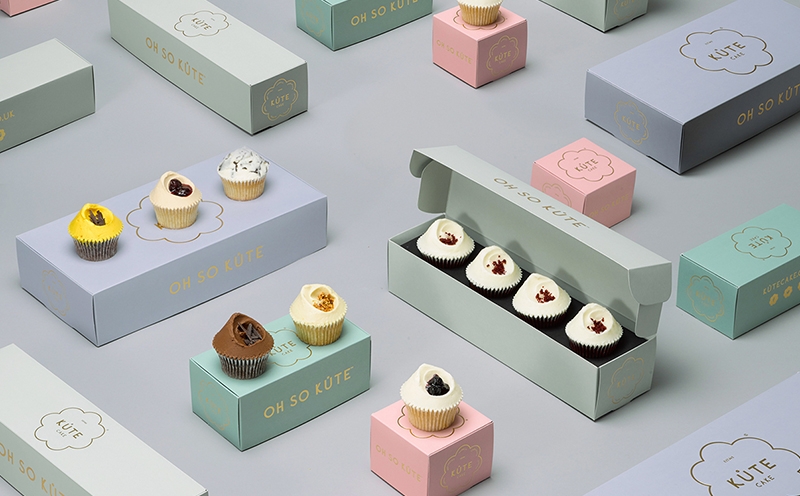庫特蛋糕食品品牌、包裝、營銷策劃和網站設計