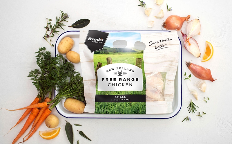 雞肉包裝設計,農場肉制品包裝設計