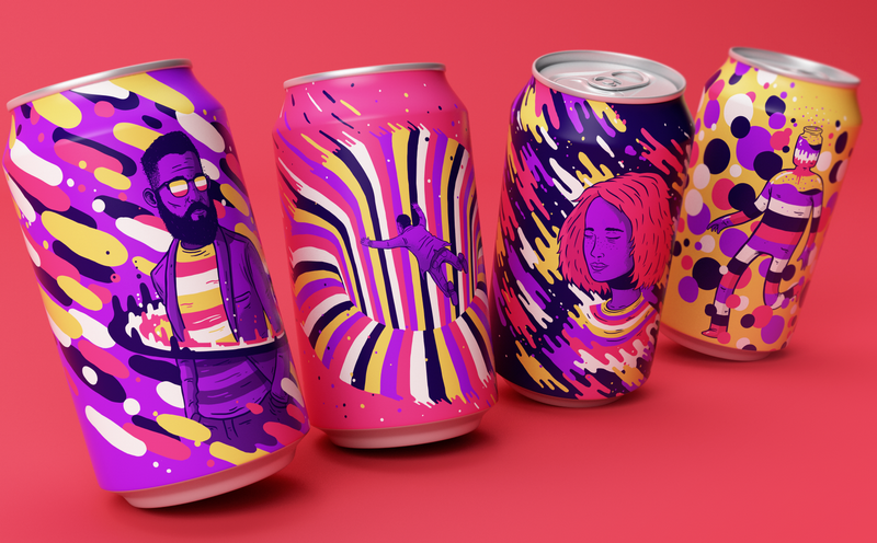 炫酷的啤酒汽水瓶的創意，消費者怎能抵抗得住