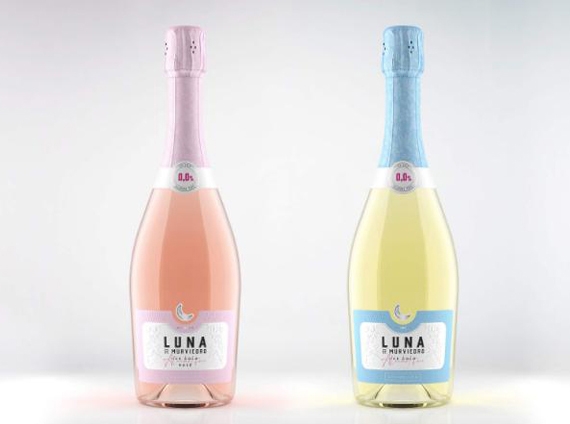 葡萄酒包裝設計,使用了清新溫和的顏色，使包裝整體呈現出溫柔時尚的品質