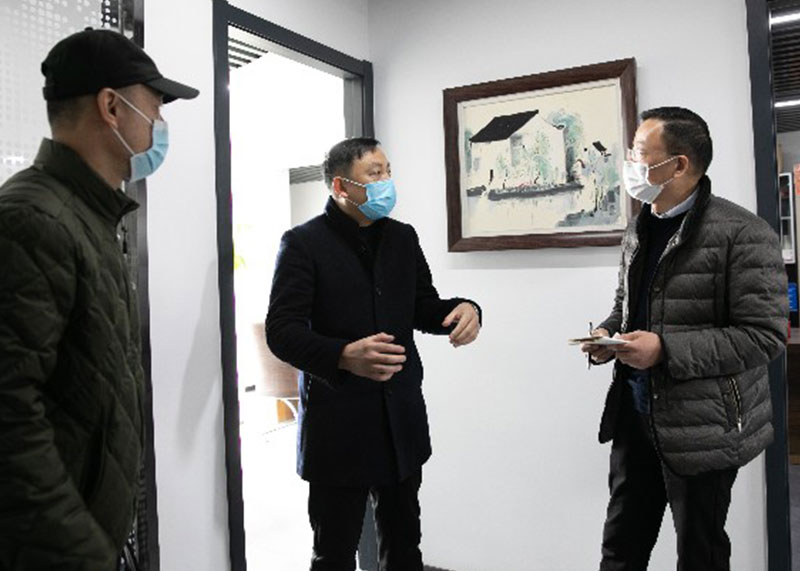 熱烈歡迎市區領導蒞臨石特為疫情進行調研指導工作！