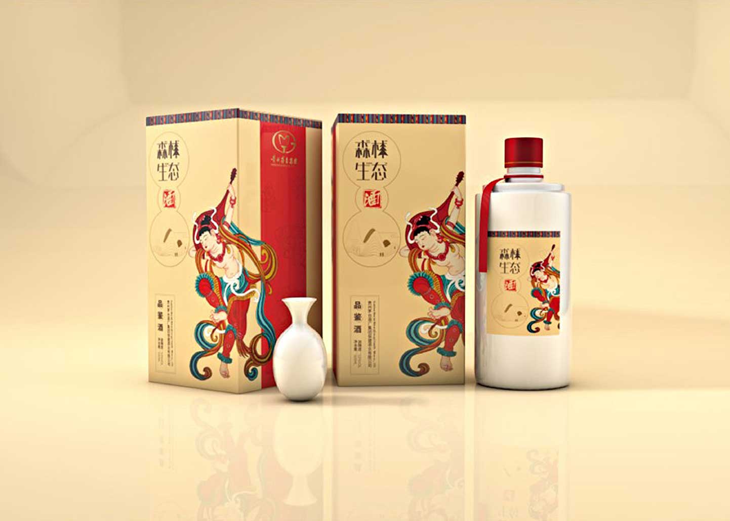 新型濃香型白酒品牌包裝設計的魅力？