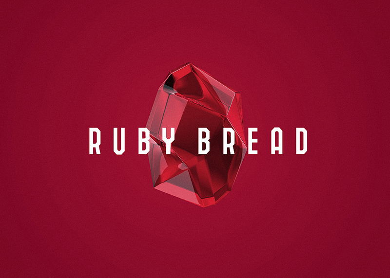 RUBY BREAD 面包烘焙標志設計&品牌視覺形象設計