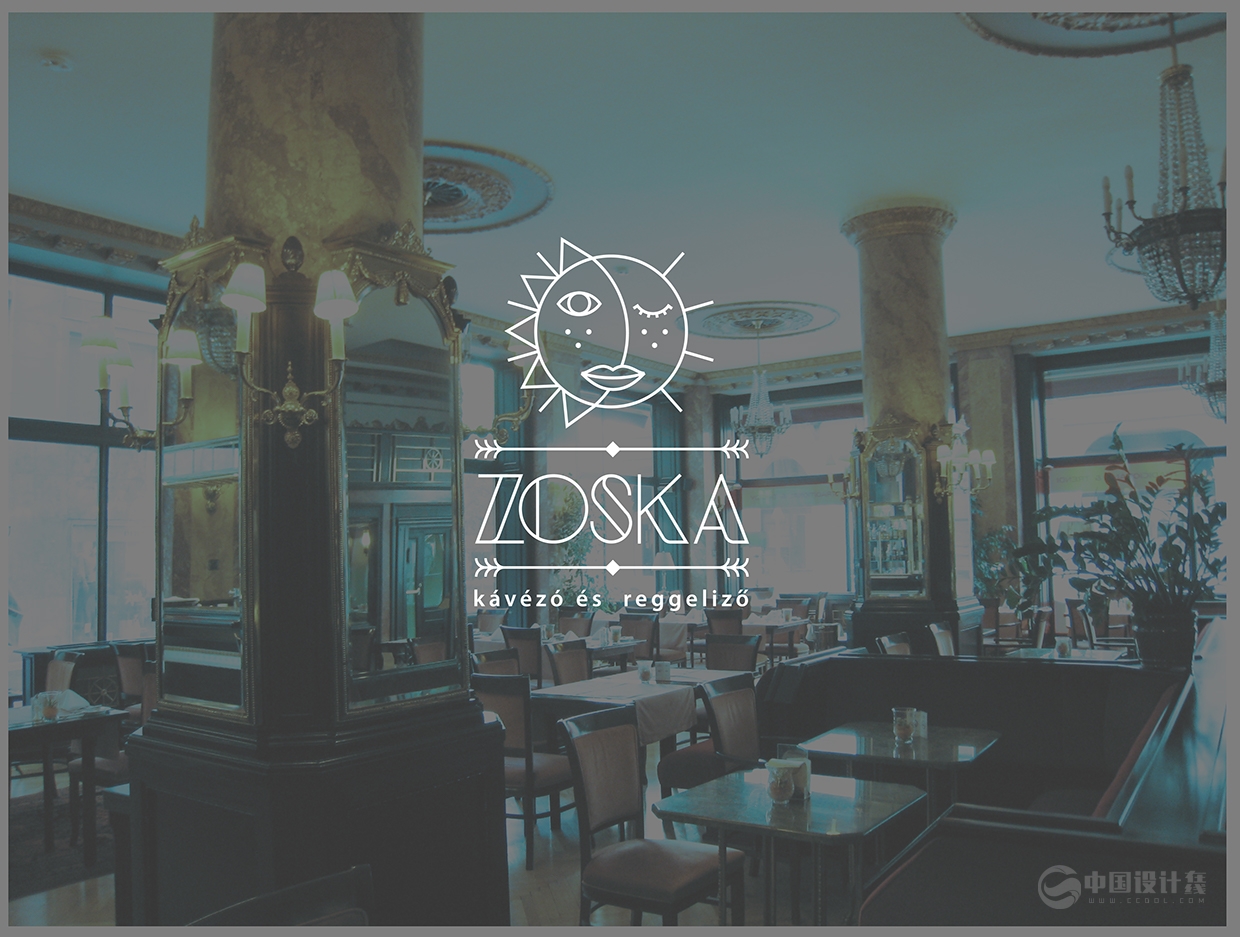 Zoska咖啡品牌設計