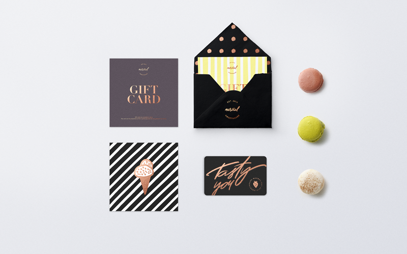 為了博得美人一笑，甜品包裝也是拼了……