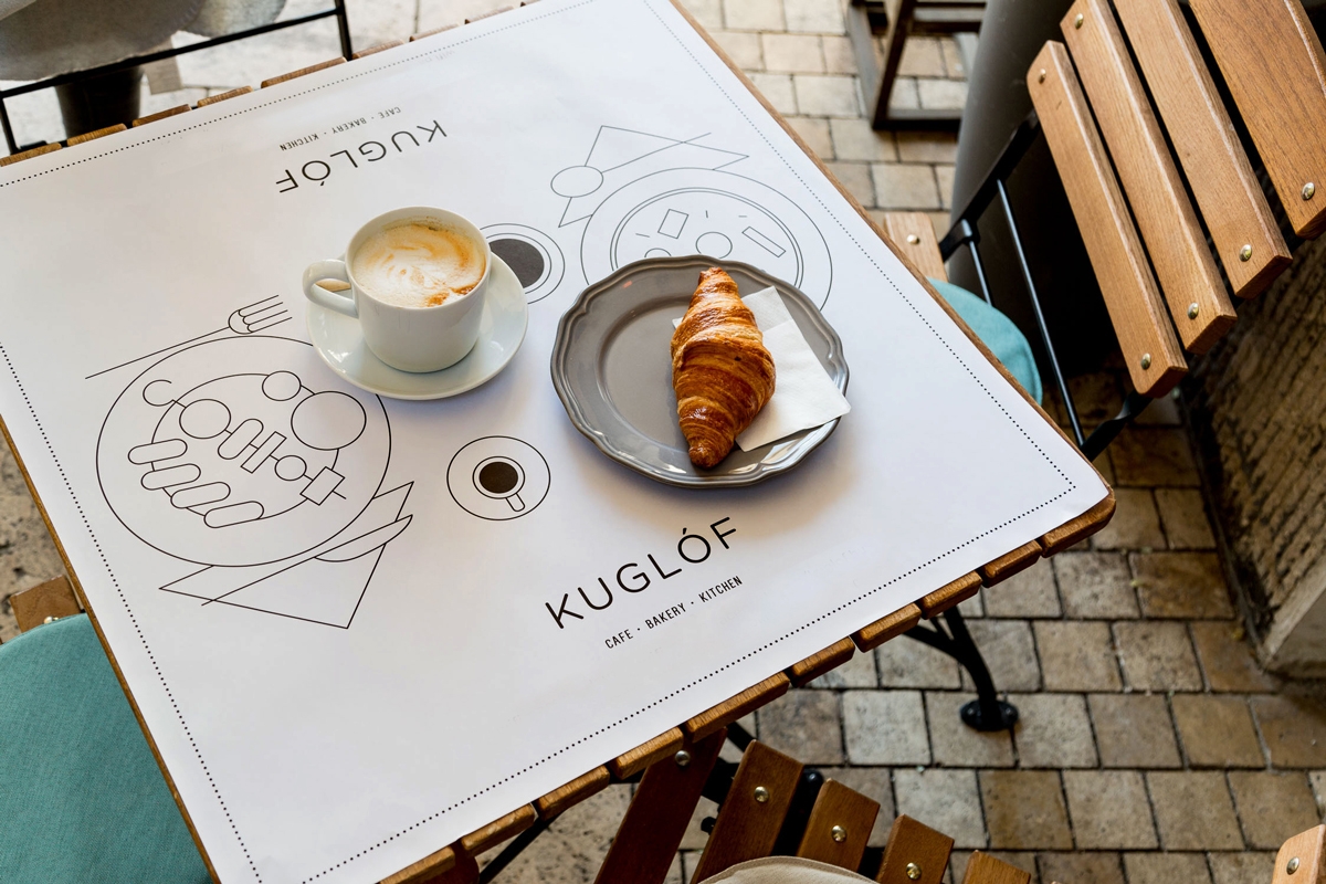 時尚餐飲咖啡甜點包裝設計，輕松愜意的生活