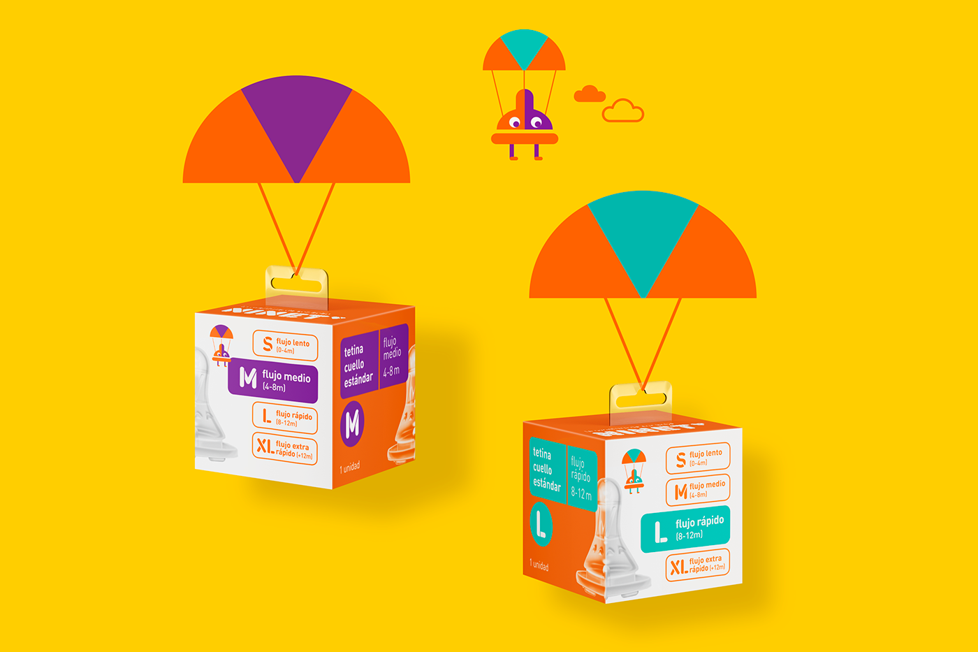 大冒險式嬰兒用品品牌包裝設計，不一樣的紙尿褲設計