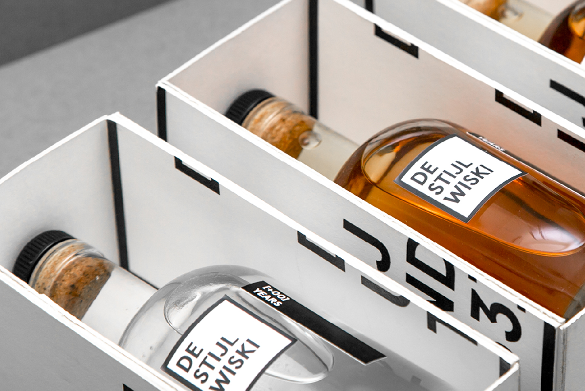 荷蘭威士忌酒品牌包裝設計