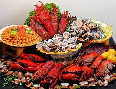 新鮮餐飲食材，冷凍海鮮食品包裝設計