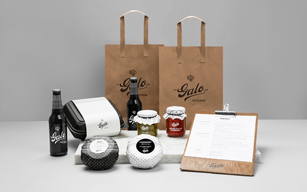 餐飲大全，法國全品類餐飲產品包裝設計