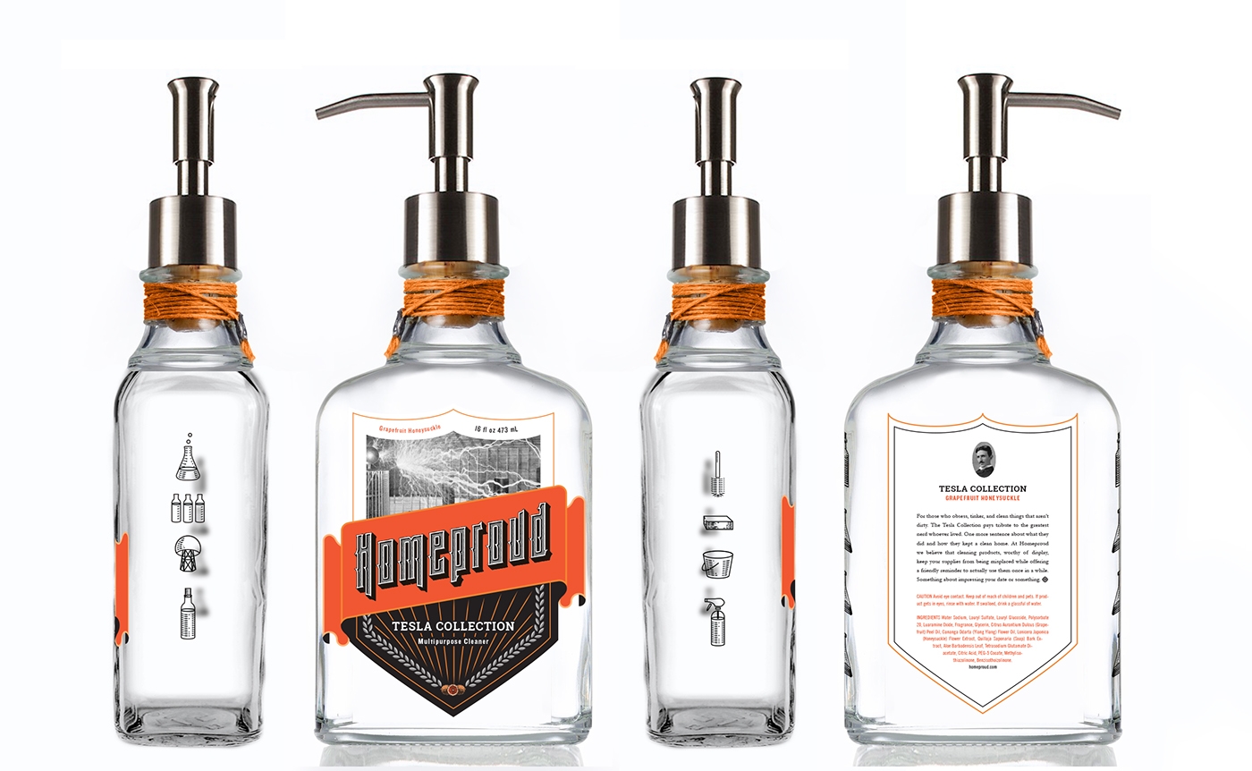 HI，man！ 男性豪華家庭護理用品品牌包裝設計