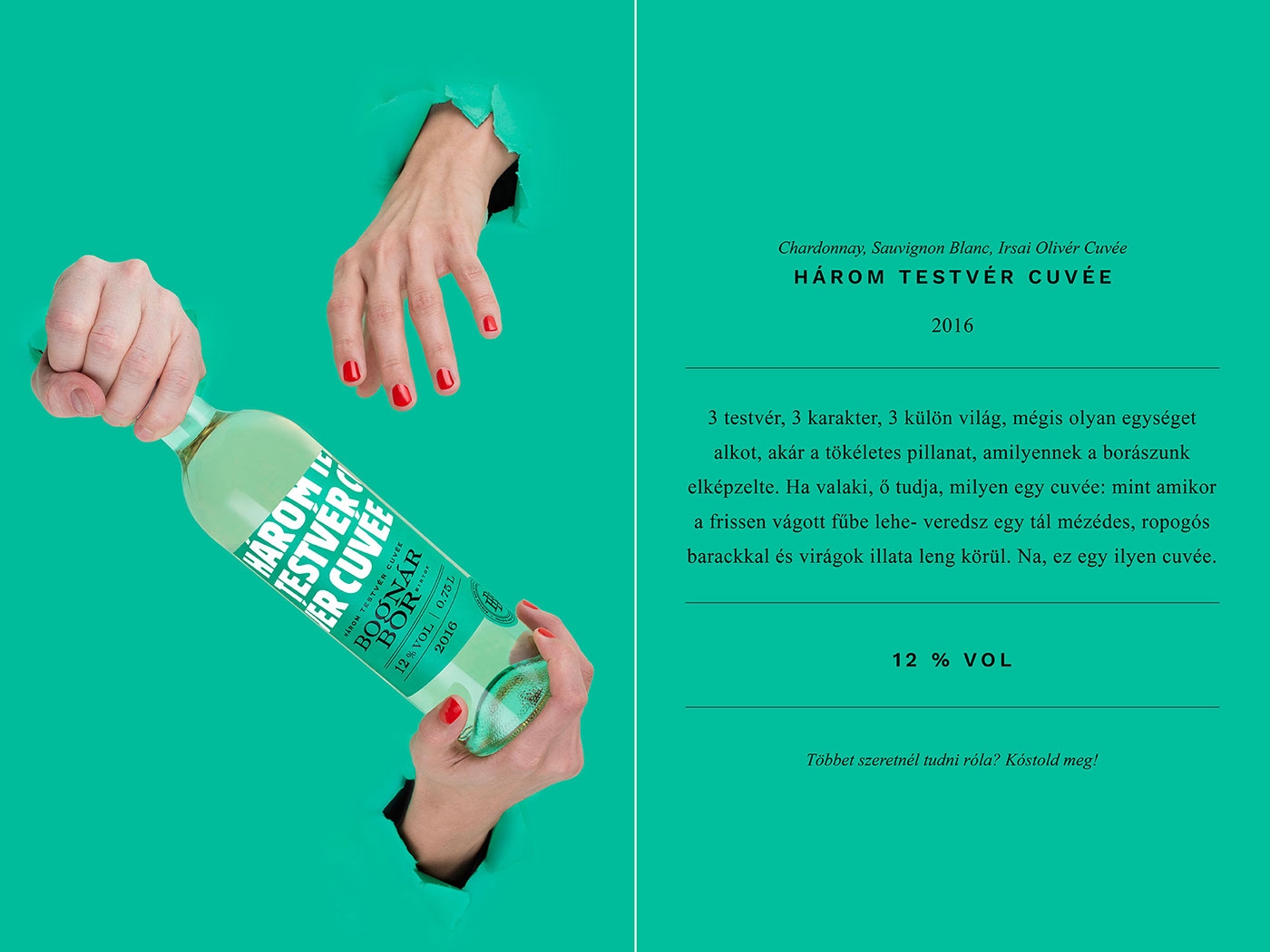 Bognar家族的年輕葡萄酒包裝設計，我們只需要更年輕