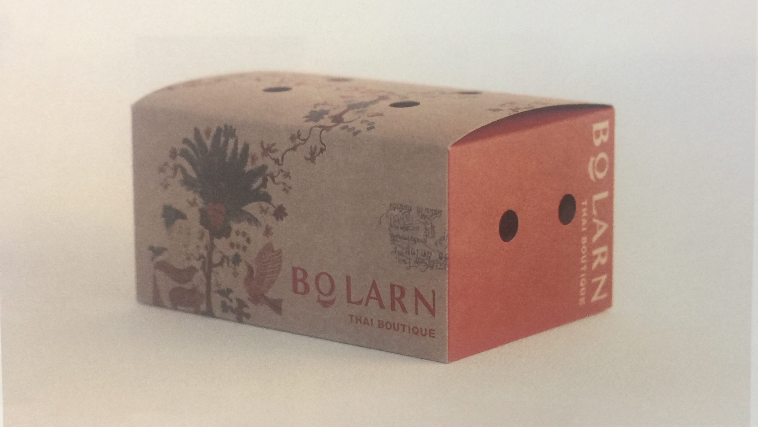 體現歷史、傳承工藝的泰式餐飲外賣包裝設計