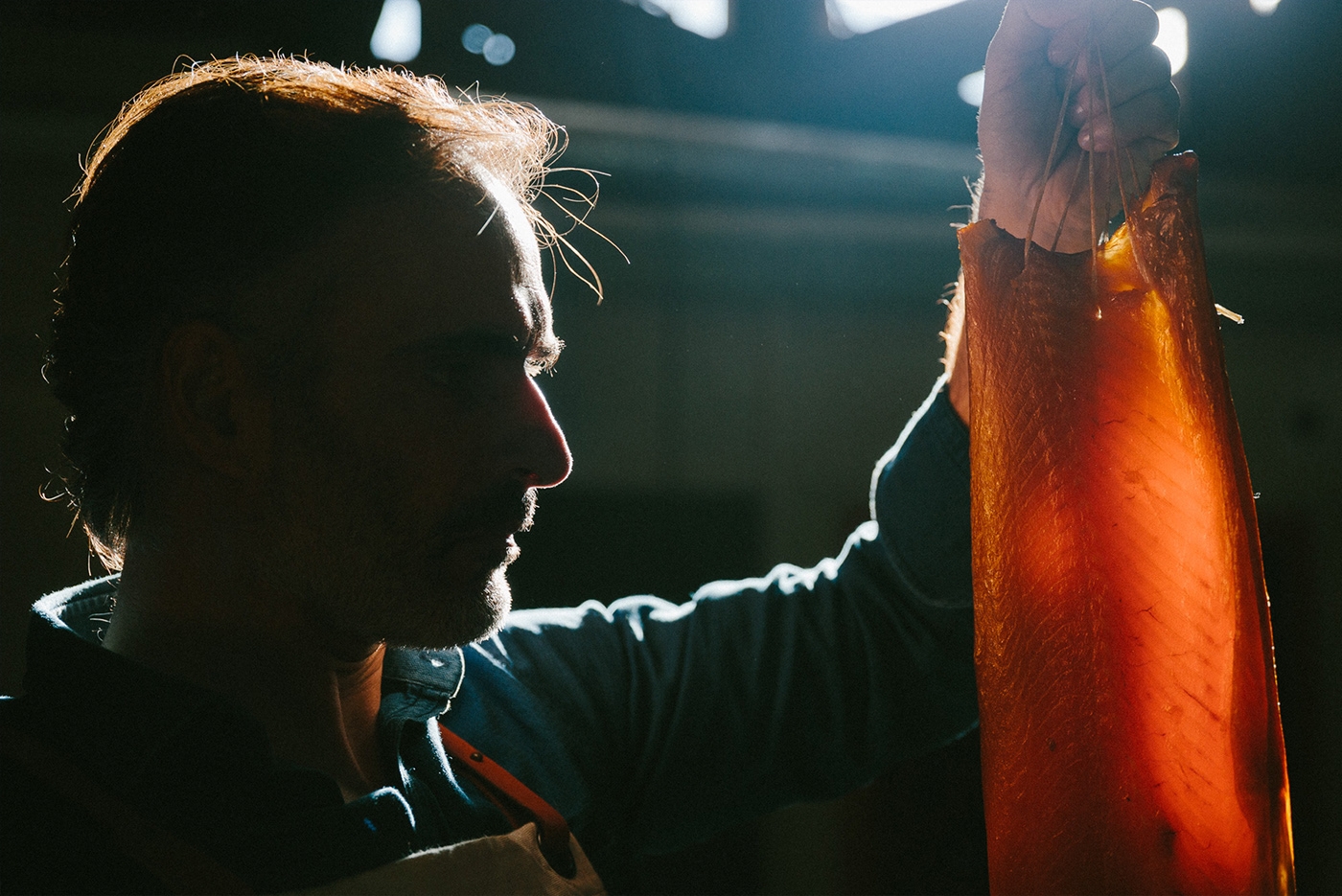 傳統熏鮭魚包裝設計