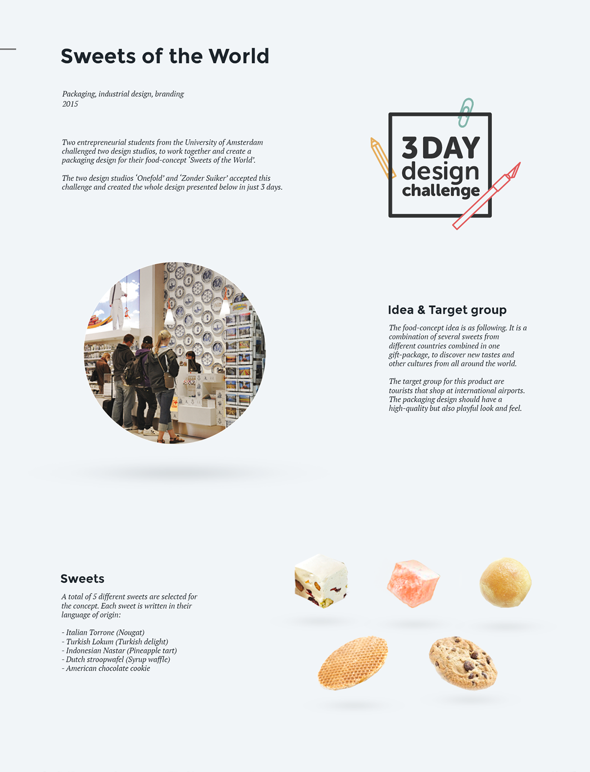 “Sweet of the World”，全球糖果食品包裝設計