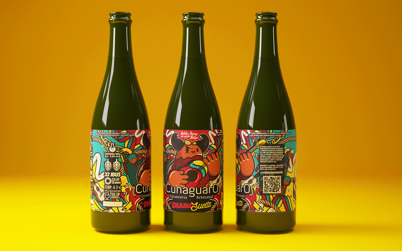 神秘主義，追求味覺, 靈魂和心的快感的啤酒包裝設計