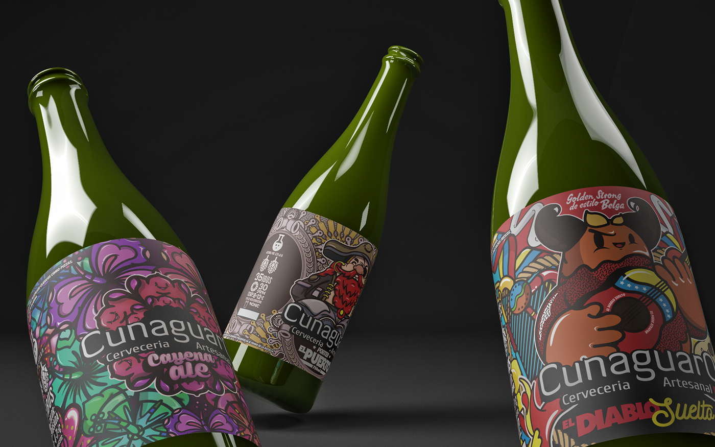 神秘主義，追求味覺, 靈魂和心的快感的啤酒包裝設計