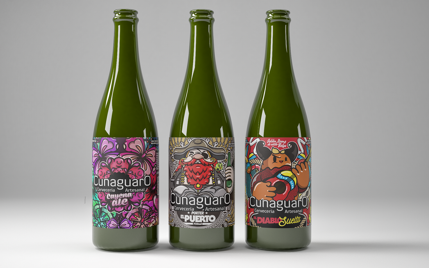 神秘主義，追求味覺, 靈魂和心的快感的啤酒包裝設計