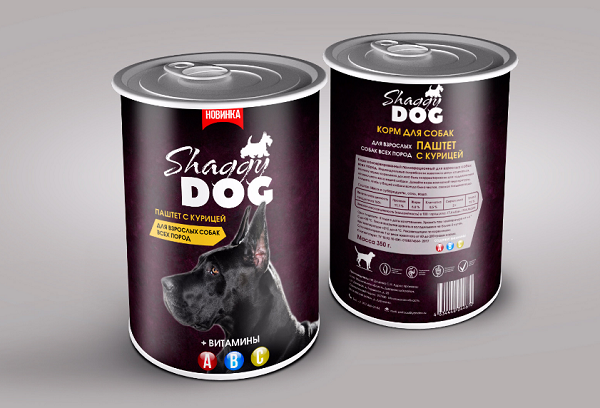 國外創意狗糧包裝設計集合