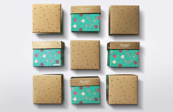 巧克力盒化身圣誕樹！包裝結構創意為顧客帶來的驚喜體驗