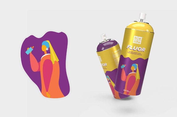 解鎖你的藝術天分，人人都是藝術家?。麭eLife噴漆包裝設計