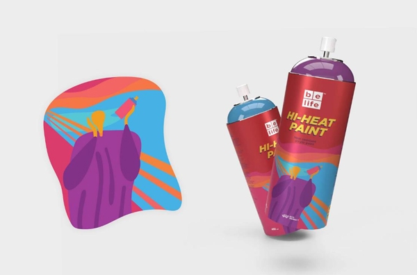 解鎖你的藝術天分，人人都是藝術家！｜BeLife噴漆包裝設計