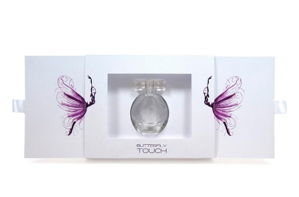 少女起舞幻化成蝶，少女心爆棚的香水包裝！