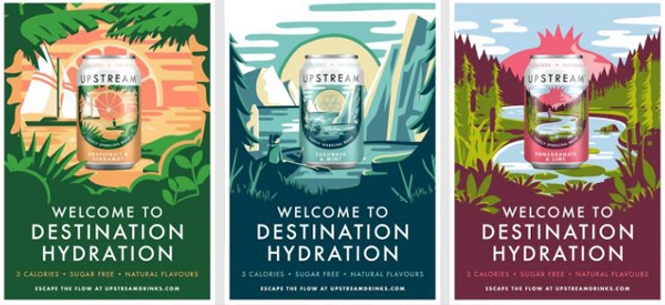 打開通往另一個世界的神奇之窗，帶你享受生活中片刻的寧靜｜蘇打水包裝設計