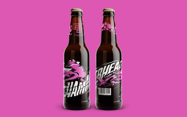 大魚也瘋狂？充滿動感的啤酒包裝設計