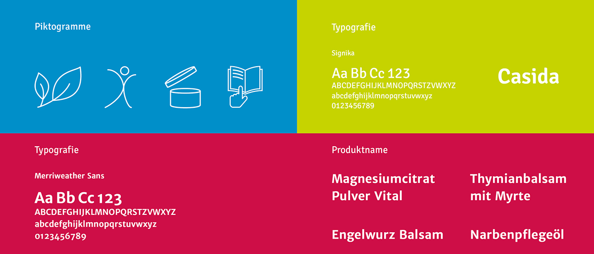 藥品包裝設計標準字、標準色