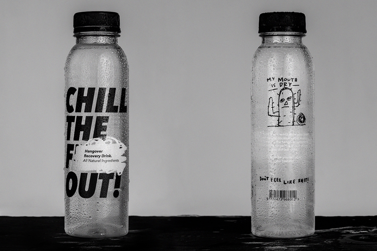 還在為喝酒頭暈而煩惱嗎？全新醒酒飲料產品及其品牌包裝設計。